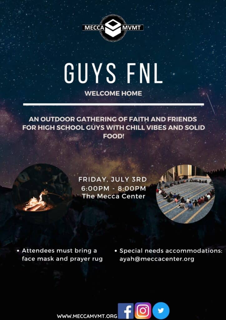 Guys FNL: Welcome Home Flyer